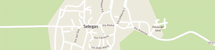 Mappa della impresa frau vittorio a SELEGAS