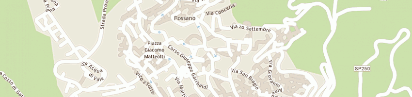 Mappa della impresa municipio a ROSSANO