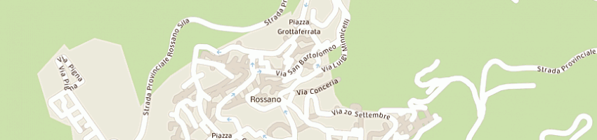 Mappa della impresa avati vincenzo a ROSSANO