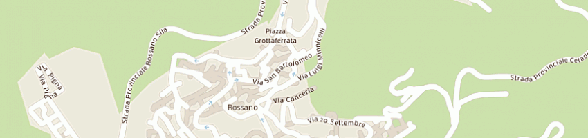 Mappa della impresa arcivescovado  a ROSSANO