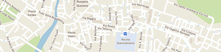 Mappa della impresa sartoria galeli  a COSENZA