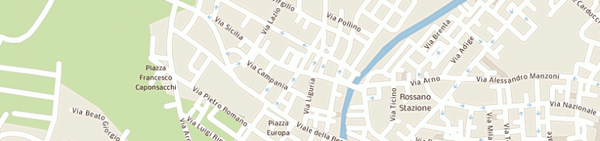 Mappa della impresa poste italiane  a COSENZA