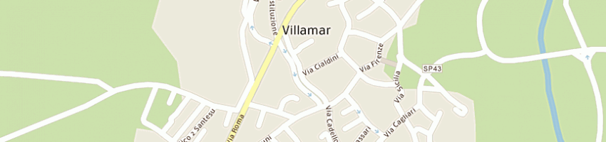 Mappa della impresa comune di villamar a VILLAMAR