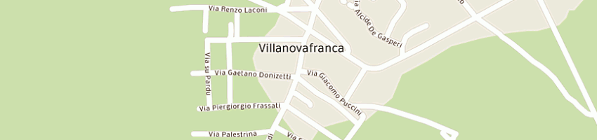 Mappa della impresa poste italiane a VILLANOVAFRANCA