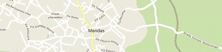 Mappa della impresa scuole elementari a MANDAS