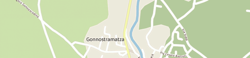 Mappa della impresa panificio flli manca re csnc a GONNOSTRAMATZA