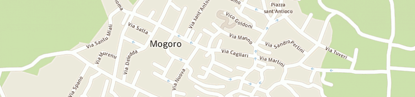 Mappa della impresa serra gianfranco a MOGORO