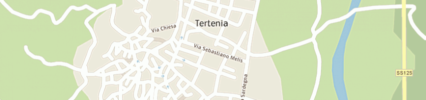 Mappa della impresa piras yolande a TERTENIA