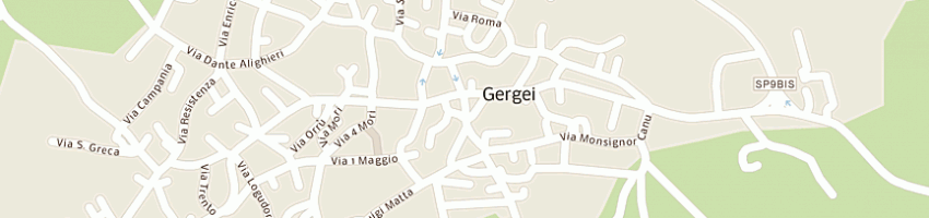 Mappa della impresa damu antonello a GERGEI