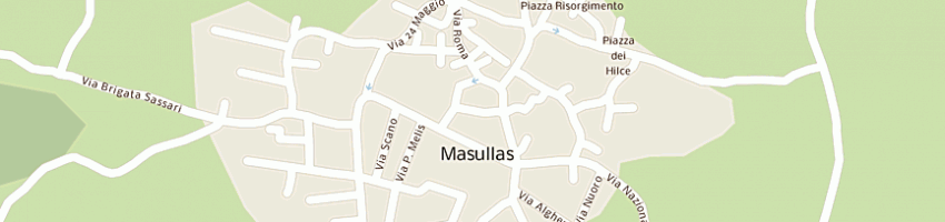 Mappa della impresa muru gesualdo a MASULLAS