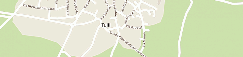 Mappa della impresa sanna sergio a TUILI