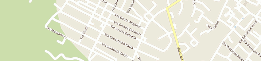 Mappa della impresa snack bar di ge a mulas snc a ORISTANO