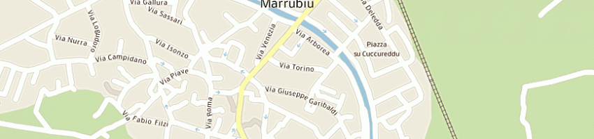 Mappa della impresa pastificio maccaronis di atzori cristiano a MARRUBIU