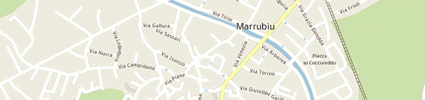 Mappa della impresa fondazione stefania randazzo a MARRUBIU