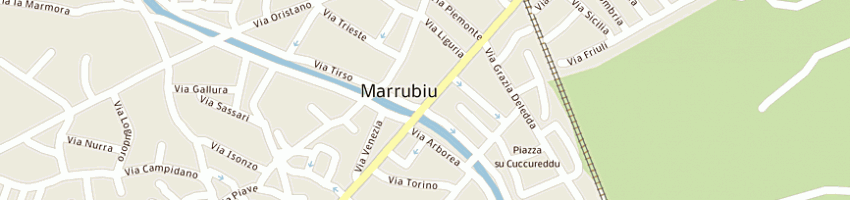 Mappa della impresa hair fantasy di casu roberta a MARRUBIU