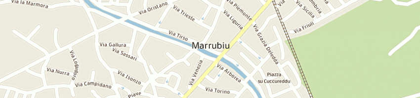 Mappa della impresa piras marco e sandro a MARRUBIU
