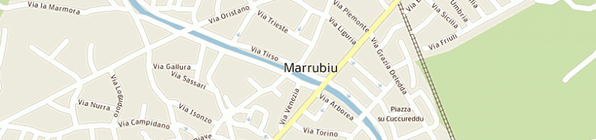 Mappa della impresa pala giuseppe a MARRUBIU