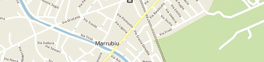 Mappa della impresa marras giancarlo a MARRUBIU
