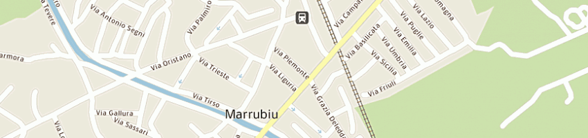 Mappa della impresa contini andrea giovanni a MARRUBIU