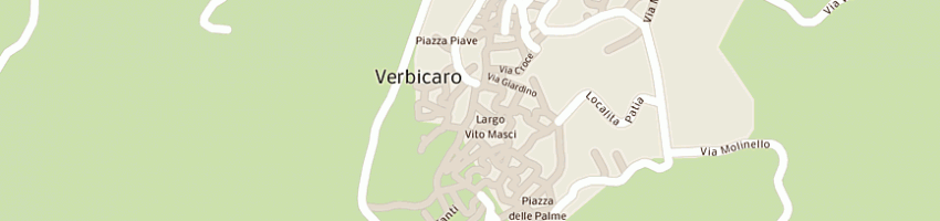 Mappa della impresa d'amante lorenzo  a VERBICARO