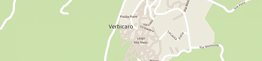 Mappa della impresa municipio  a VERBICARO