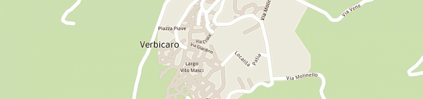 Mappa della impresa falegnameria verbicarese srl a VERBICARO