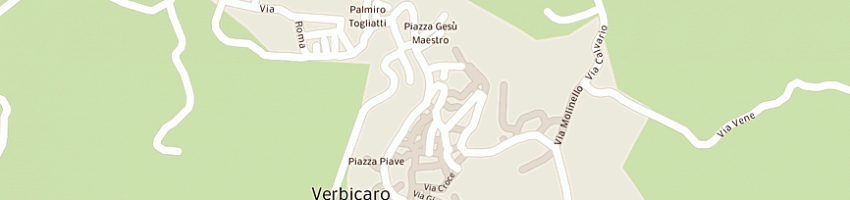 Mappa della impresa sivestri vincenzo  a VERBICARO