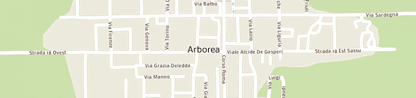 Mappa della impresa banca di credito cooperativo di arborea a ARBOREA