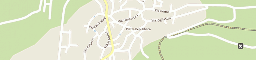 Mappa della impresa poste italiane a NURALLAO