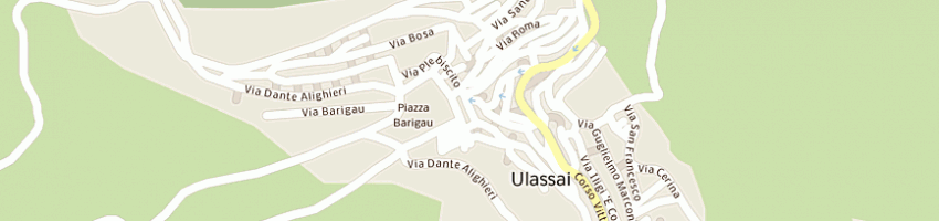Mappa della impresa pro loco associazione turistica a ULASSAI