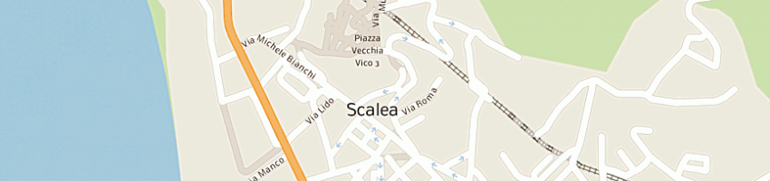Mappa della impresa monachello salvatore a SCALEA