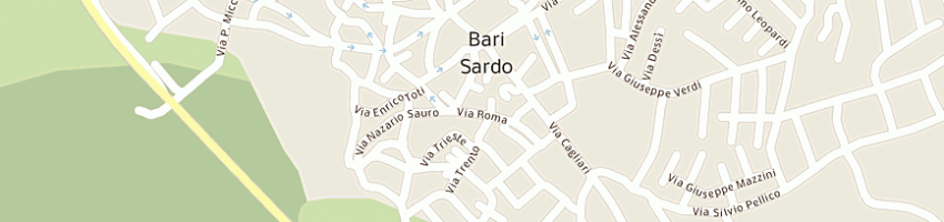 Mappa della impresa cooperativa servizi sociali fiordaliso a BARI SARDO