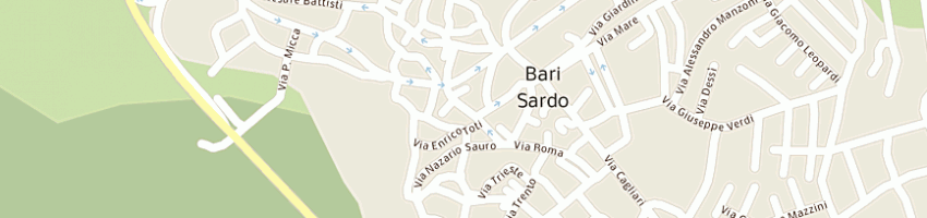 Mappa della impresa rossiello francesco a BARI