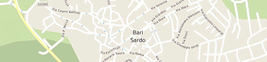 Mappa della impresa boi paola a BARI SARDO