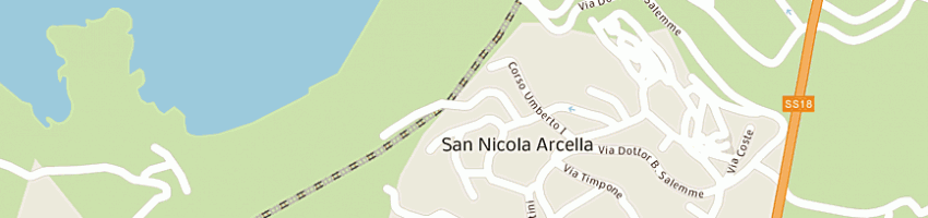 Mappa della impresa residence perla di ilaria pezzano e c  a SAN NICOLA ARCELLA