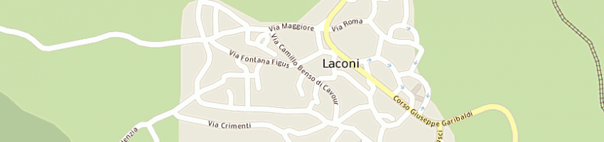 Mappa della impresa poste italiane a LACONI