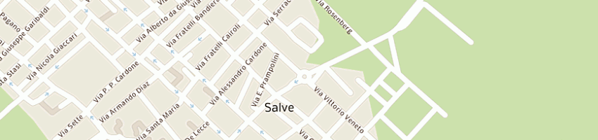 Mappa della impresa d'anna cosimo a SALVE