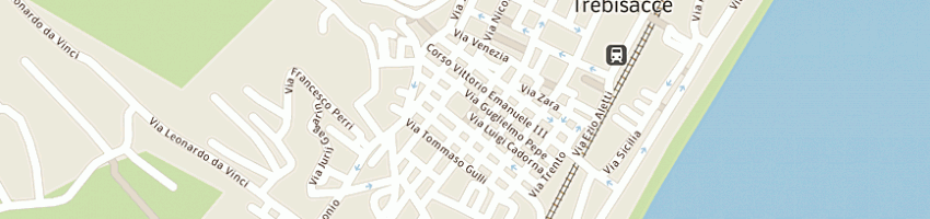 Mappa della impresa la plaza srl a COSENZA