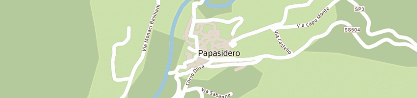 Mappa della impresa oliva giuseppe  a PAPASIDERO