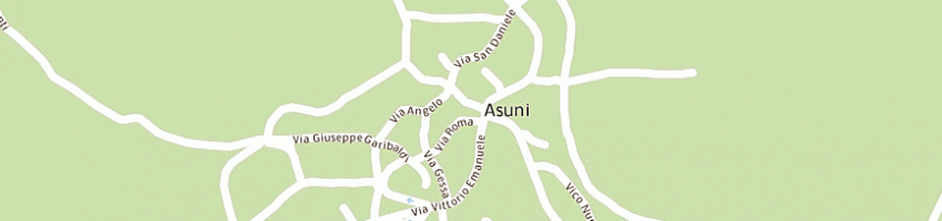 Mappa della impresa carabinieri a ASUNI