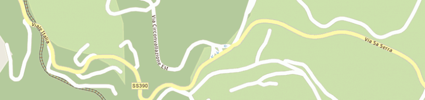 Mappa della impresa centro ogliastra gomme di piras severino a LANUSEI