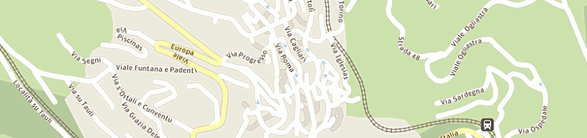 Mappa della impresa piroddi marcello a LANUSEI
