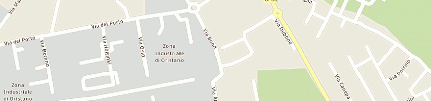 Mappa della impresa sda a ORISTANO