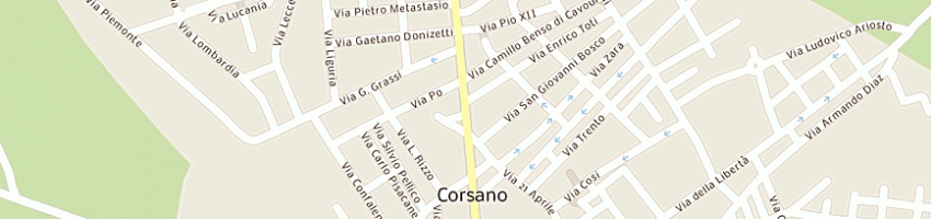 Mappa della impresa de giovanni vincenzo a CORSANO