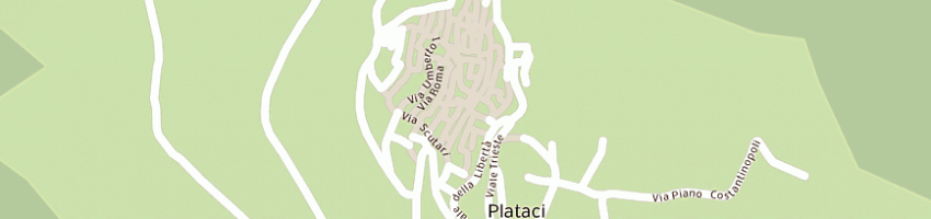 Mappa della impresa comune di plataci  a PLATACI