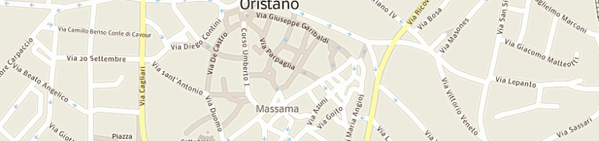 Mappa della impresa niola maurizia a ORISTANO