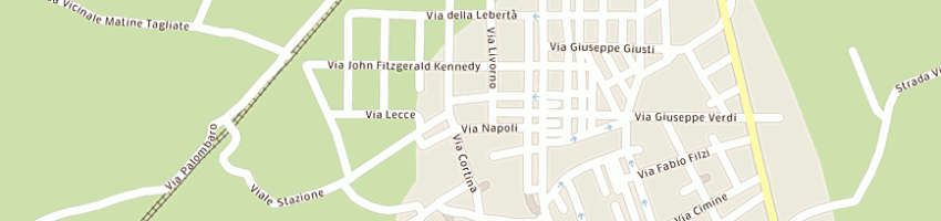 Mappa della impresa bar cafe' haity a LECCE