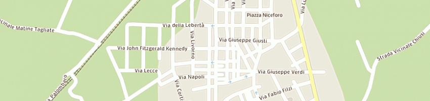 Mappa della impresa ritter boutique di laurenzi nazzarena a TIGGIANO