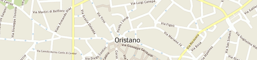 Mappa della impresa perria francesco a ORISTANO