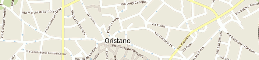 Mappa della impresa usai carlo a ORISTANO